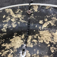 023 Comete_Gioielli bracciale argento, acciaio e zirconi cod:  UBR 919